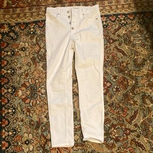 Madewell 10” hi rise skinny crop